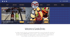 Desktop Screenshot of carolladrinks.com